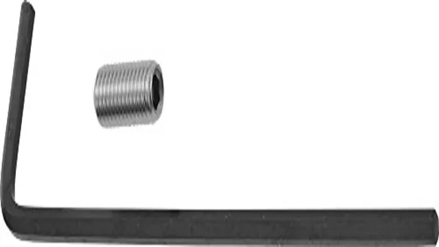 what size allen wrench for delta faucet set screw