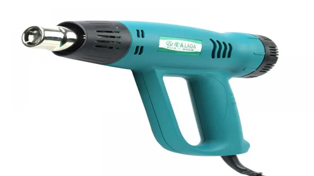 what temperature heat gun for resin