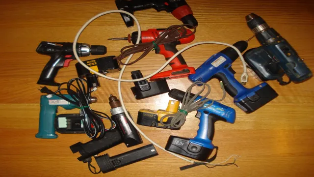what to do with old cordless drill batteries