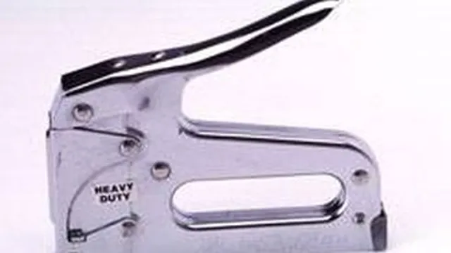 when was the staple gun invented
