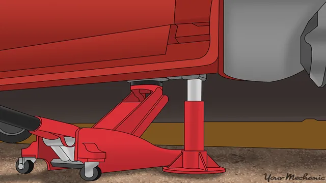 where to put jack stands under a car