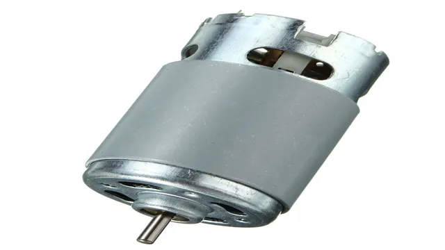 which motor is used in cordless drill