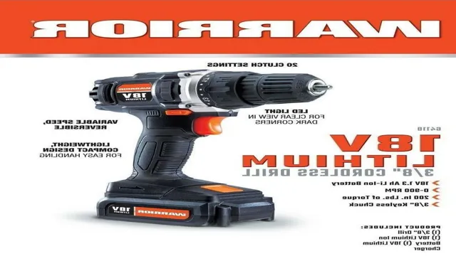 who makes warrior cordless drills 1 who makes warrior cordless drills