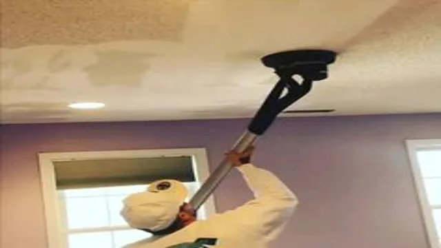 will a drywall sander remove popcorn ceiling