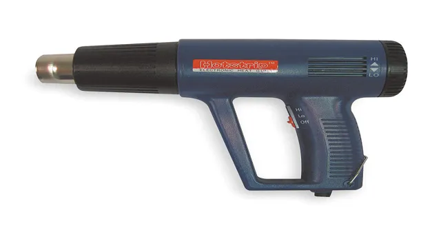will a heat gun break glass